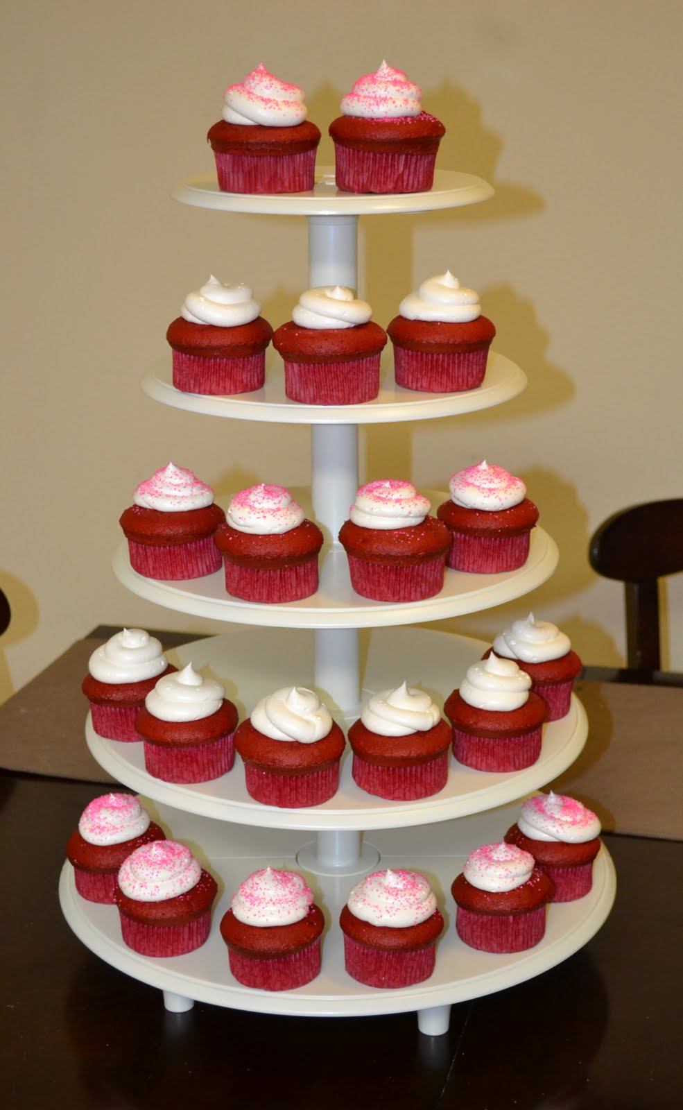SweetCakeRN Red Velvet Cupcake Tower