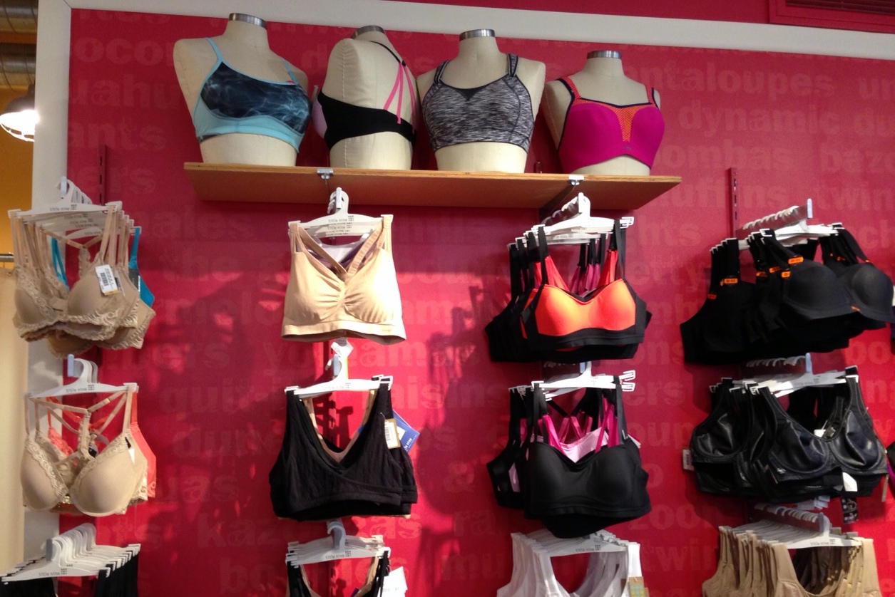 title nine bras bounce