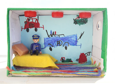 como fazer miniatura casa de boneca material reciclável brinquedo