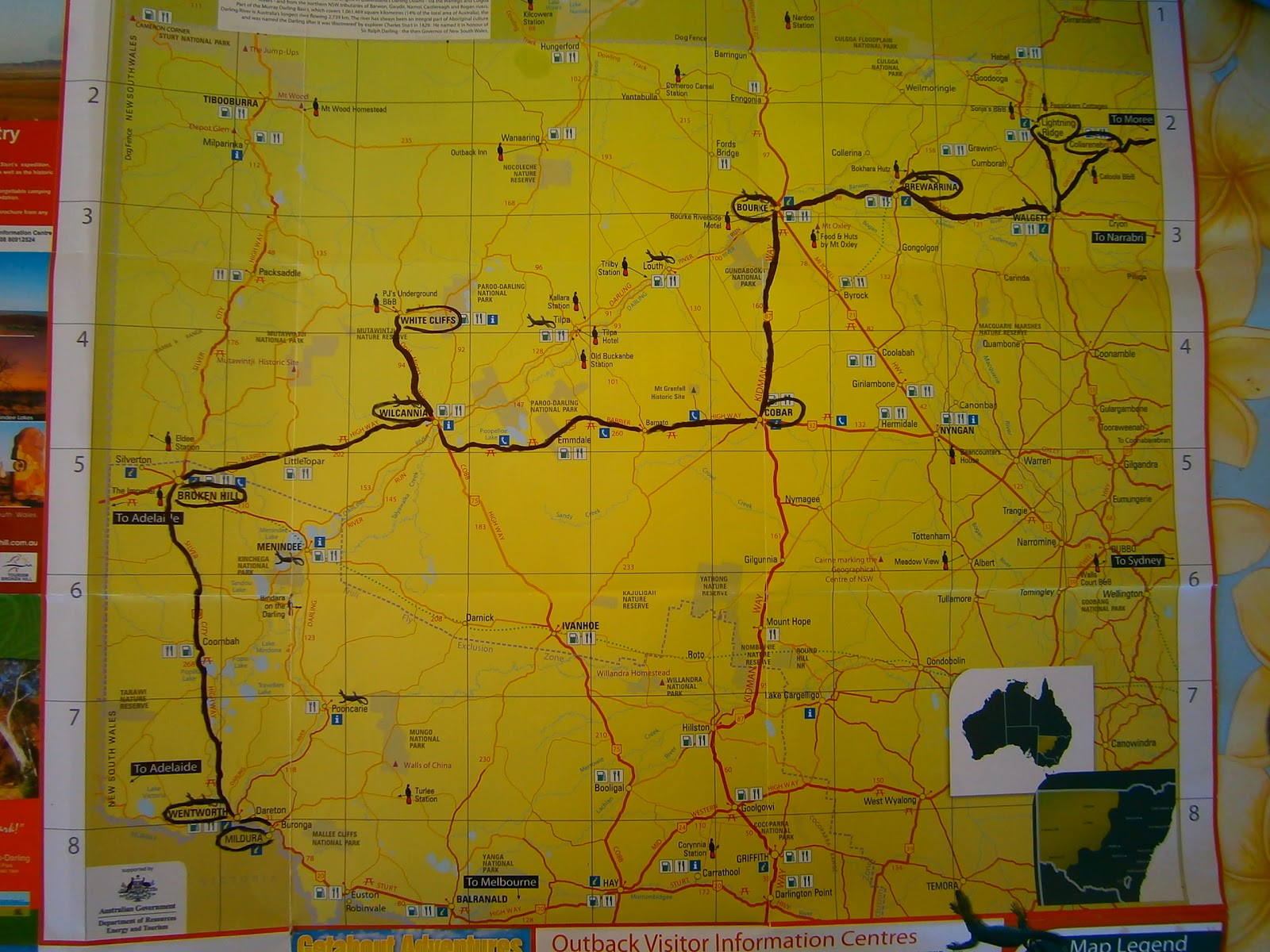 AUSTRALIAN ADVENTURE Broken Hill, NSW Renmark, S.A. 13/2/12 27/2/12