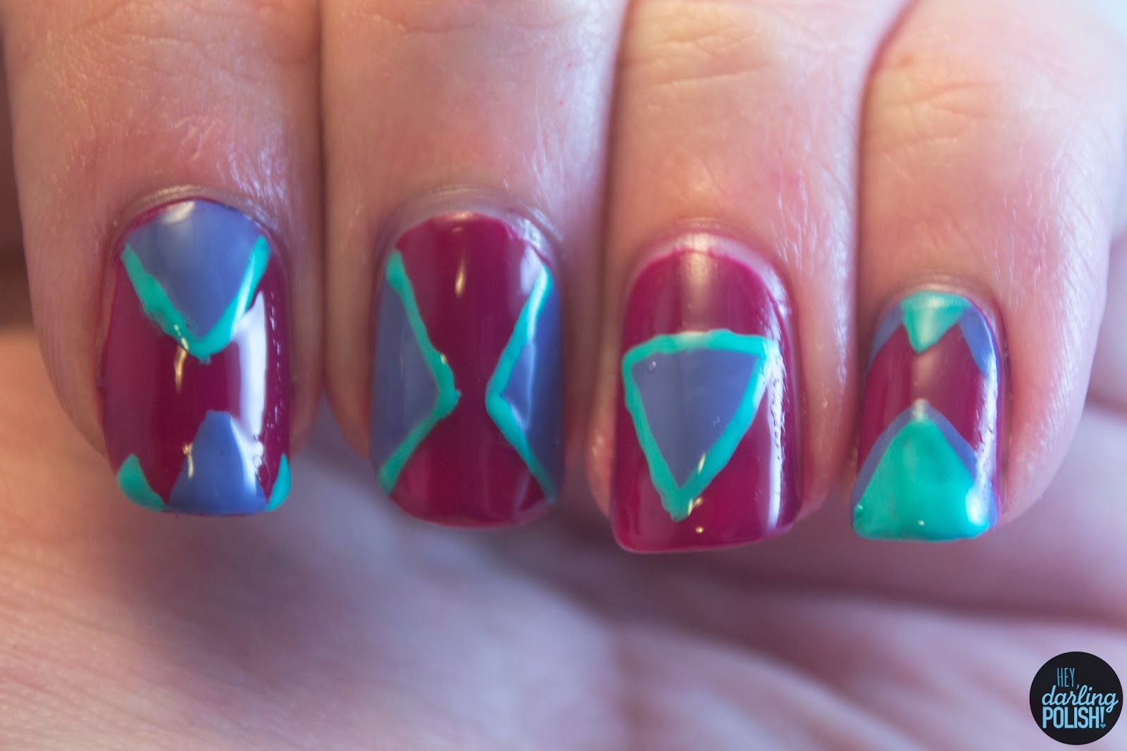 Hey, Darling Polish! Forever Triangles