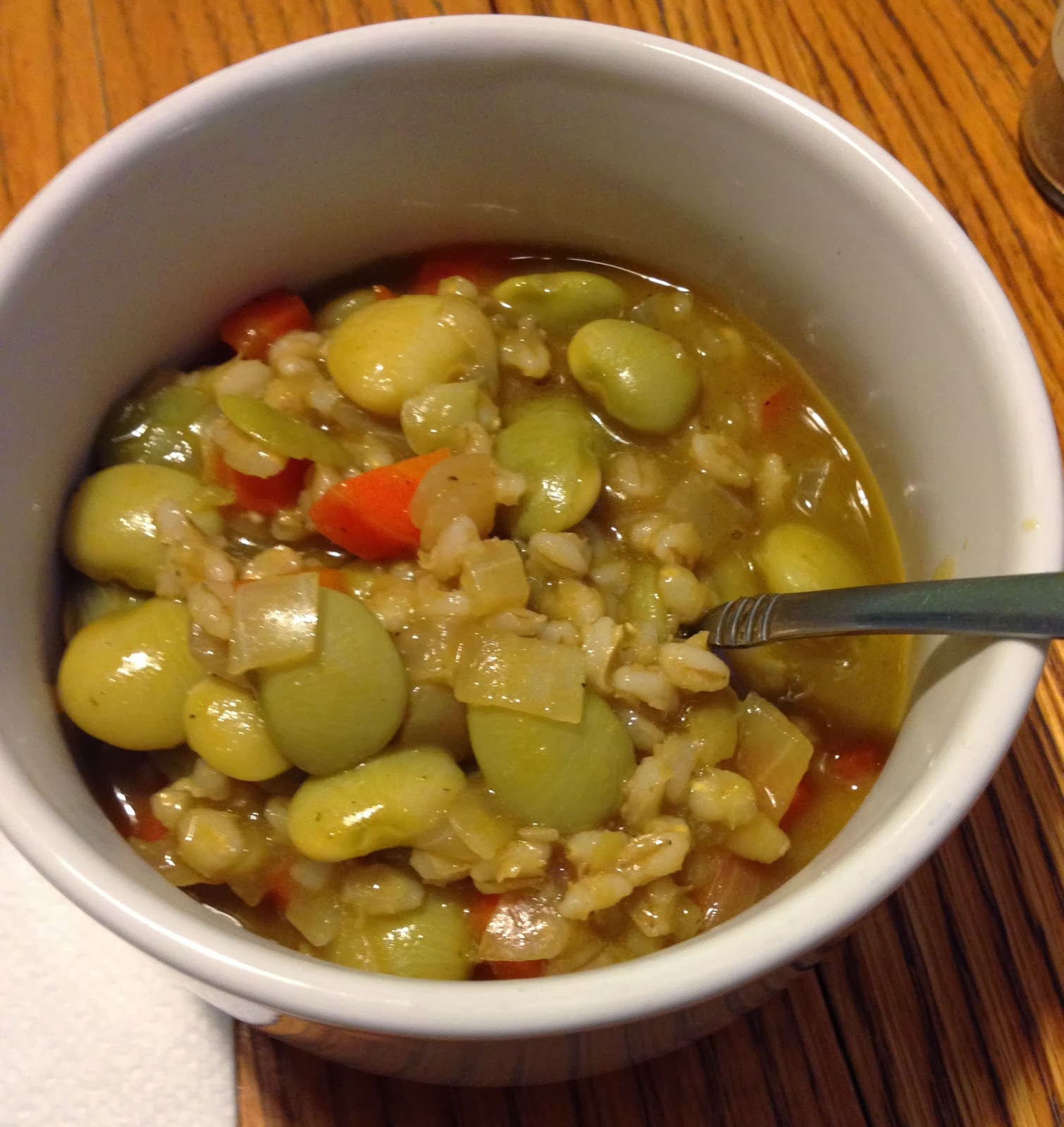 Cooking With Suzanne Daniel Fast Day 17 Dinner Lima Bean Barley Soup