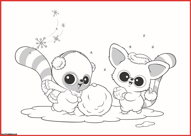 Glubschi Ausmalbilder - Glubschi zum Ausmalen - Ausmalbilder