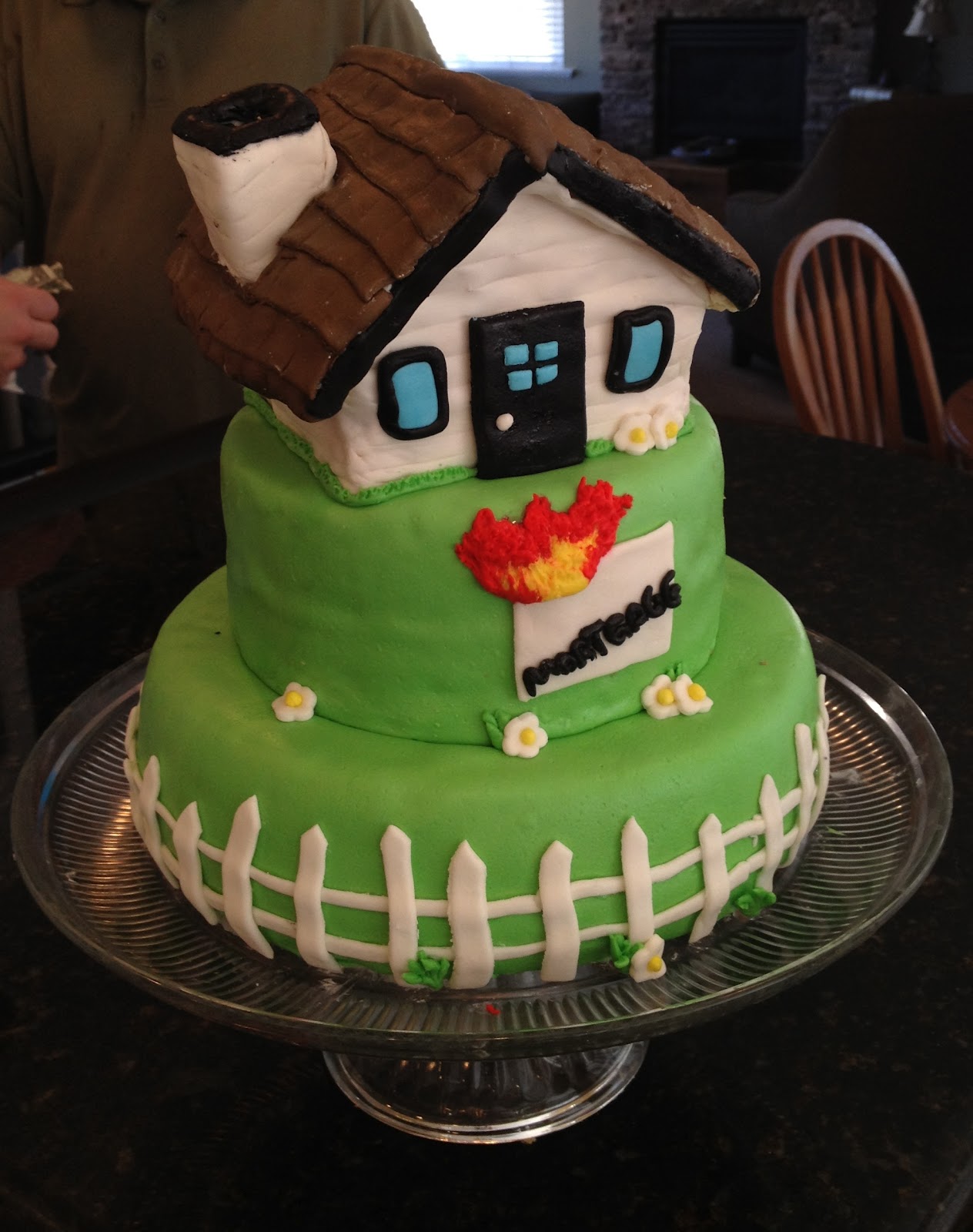 Cakes by Kate Mortgage Burning Cake