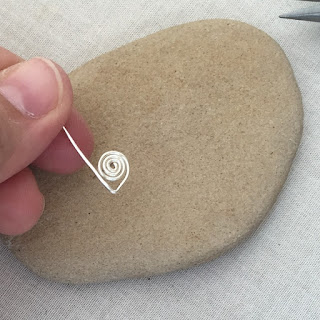 Simple DIY for Swirl Post Ear wires