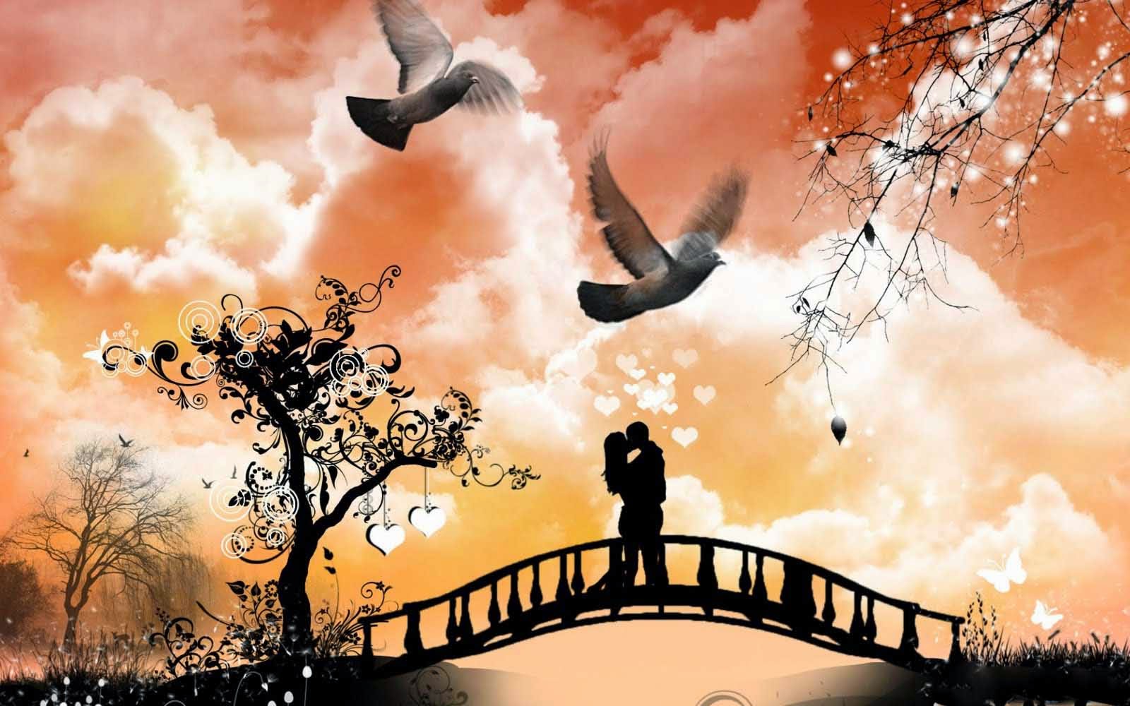 3d Love Couple Wallpapers Free Download