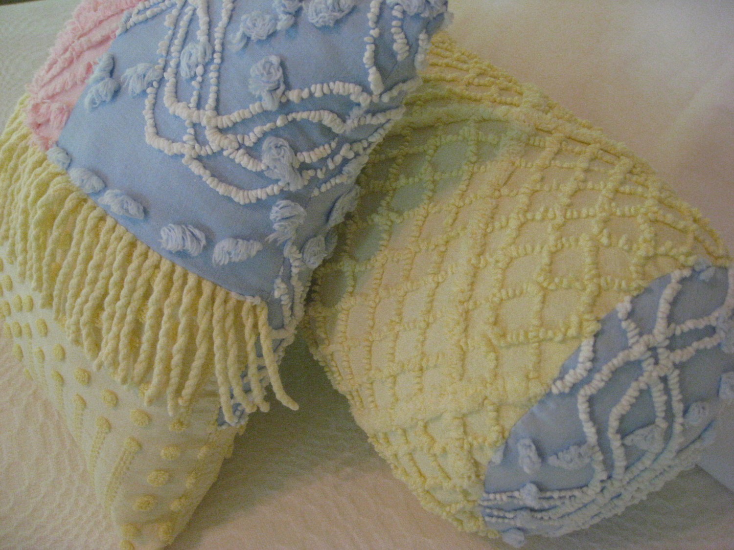 THE CATNAP COTTAGE chenille pillows