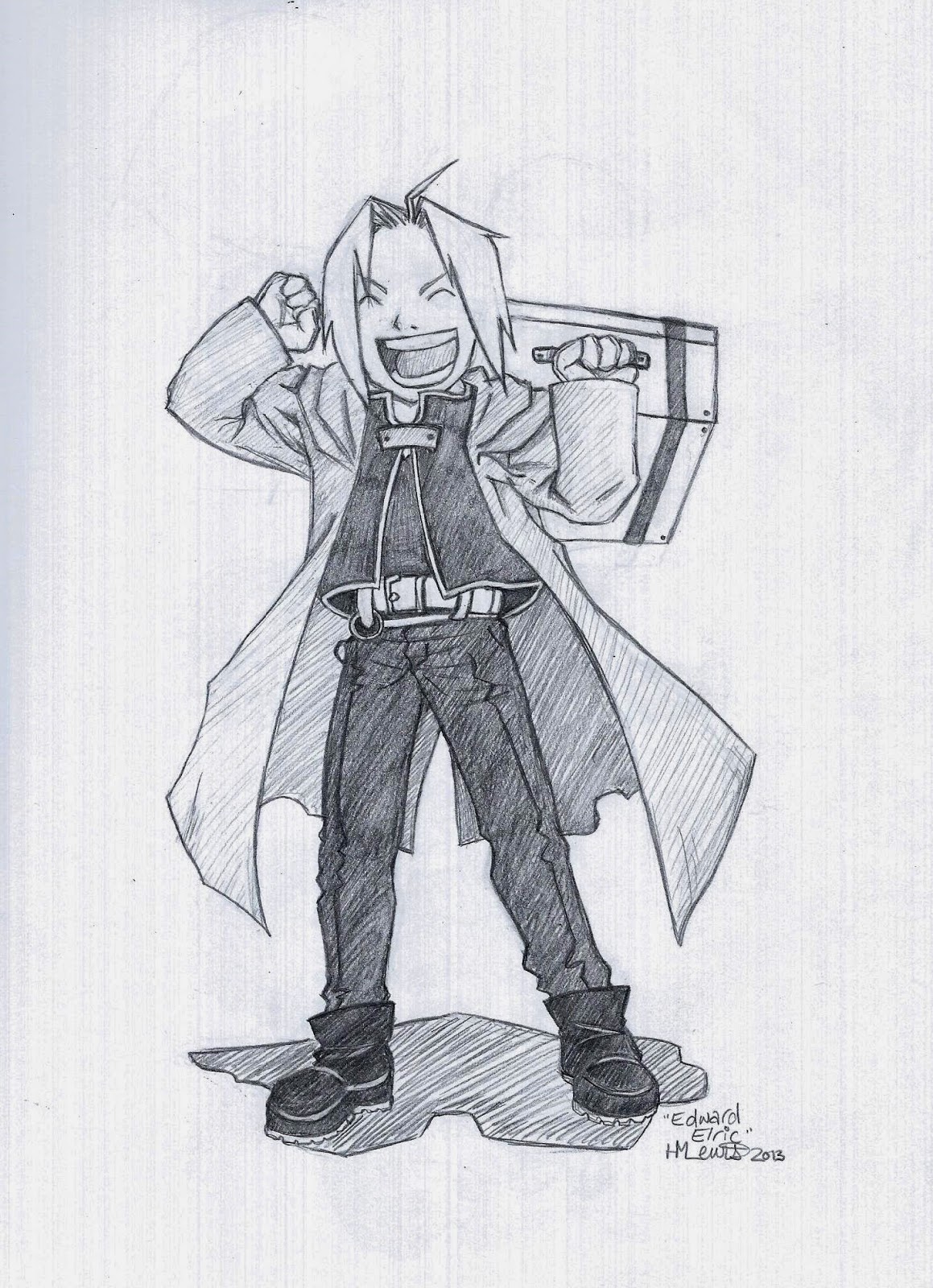 From Pencil to Paper: Fullmetal Alchemist