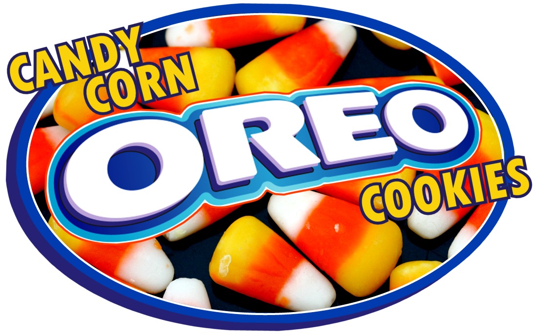 The Holidaze Candy Corn Oreo Cookies