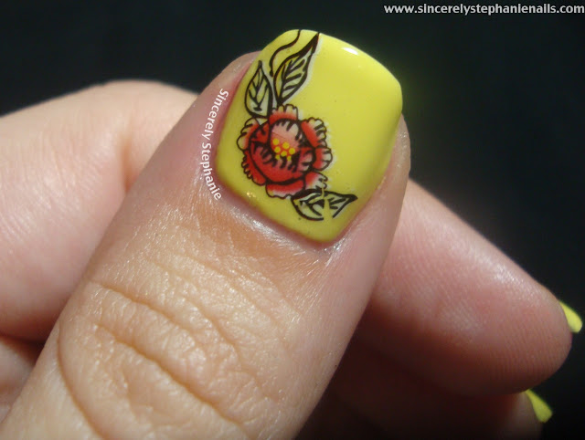 flower water decals