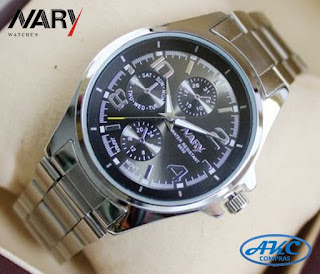 Reloj Nary 6050 negro inoxidable reloj nary 6050 negro inoxidable