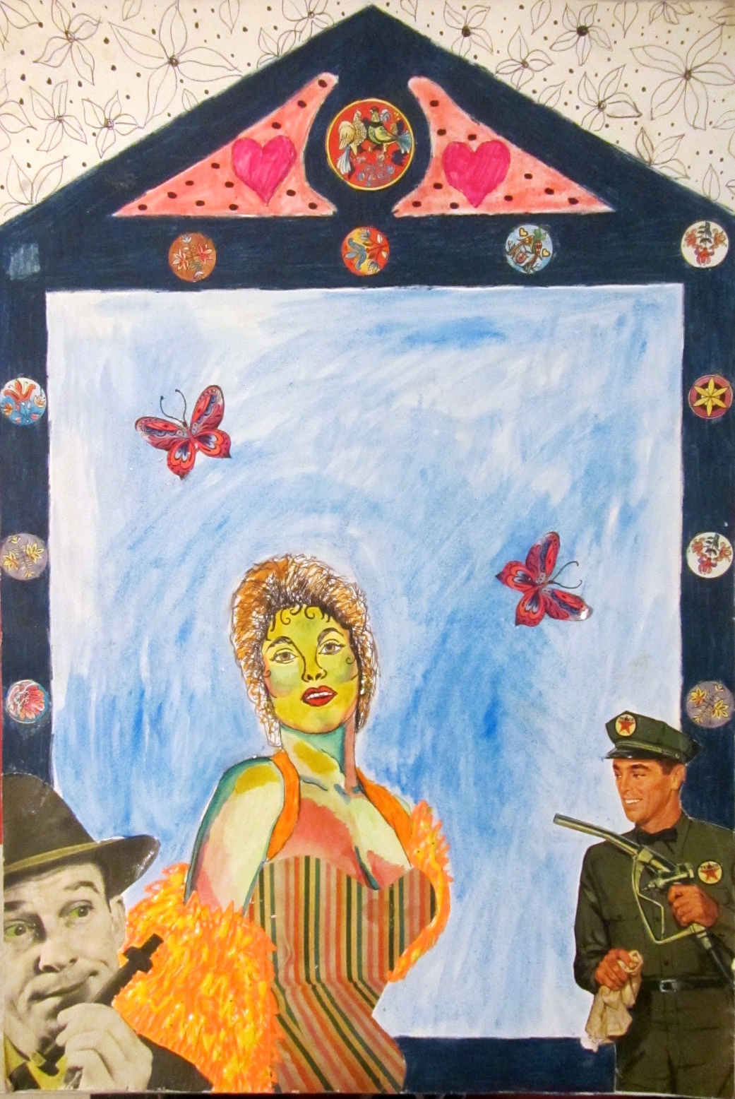 Angie Villa Art & Education Mixed Media Collage