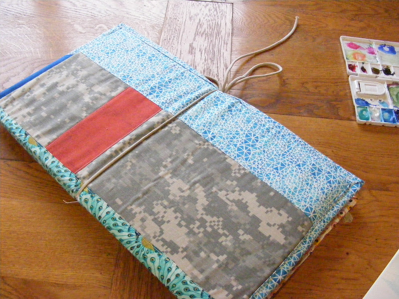 Camp Follower Bags and Quilts Paint Brush case