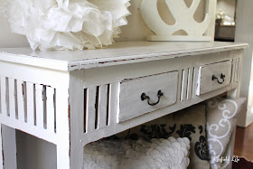 Lilyfield Life white painted hall table Sydney