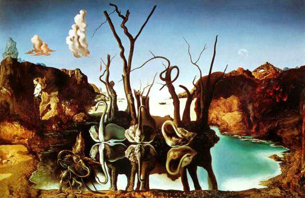 is one of those magical Salvador Dali paintings that virtually everyone