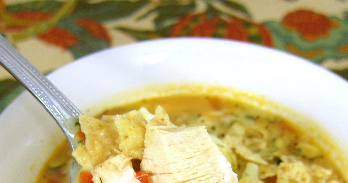 Chicken Tortilla Soup Plain Chicken