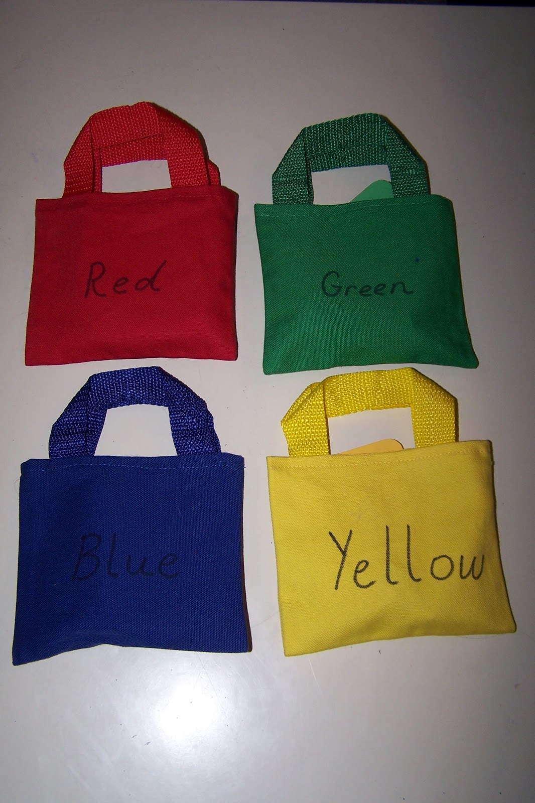 The Princess and the Tot Color Bags