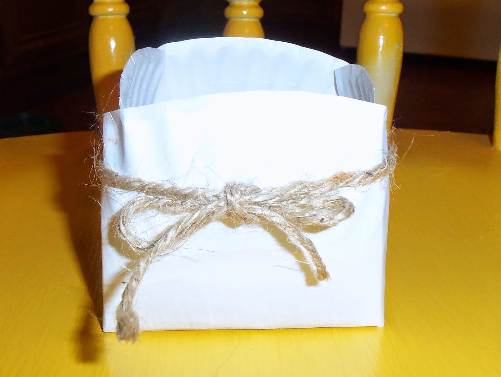 live. love. scrap. Gift Basket Made From Paper Plate