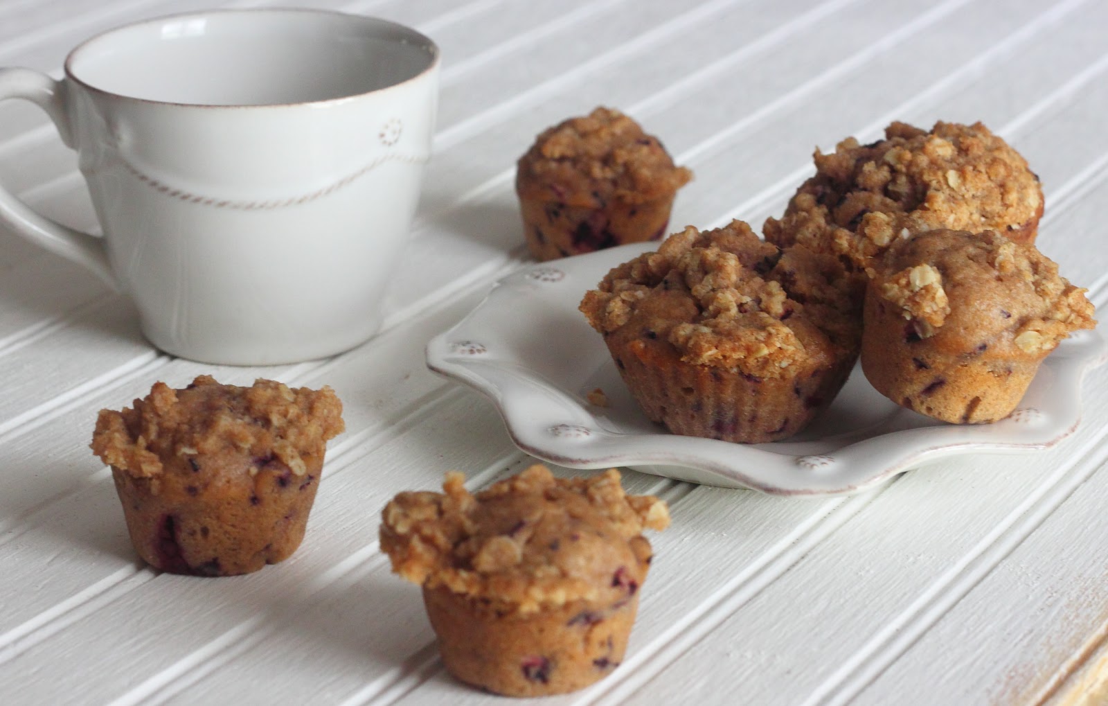 Confections from the Cody Kitchen Whole Wheat Blueberry Muffins with
