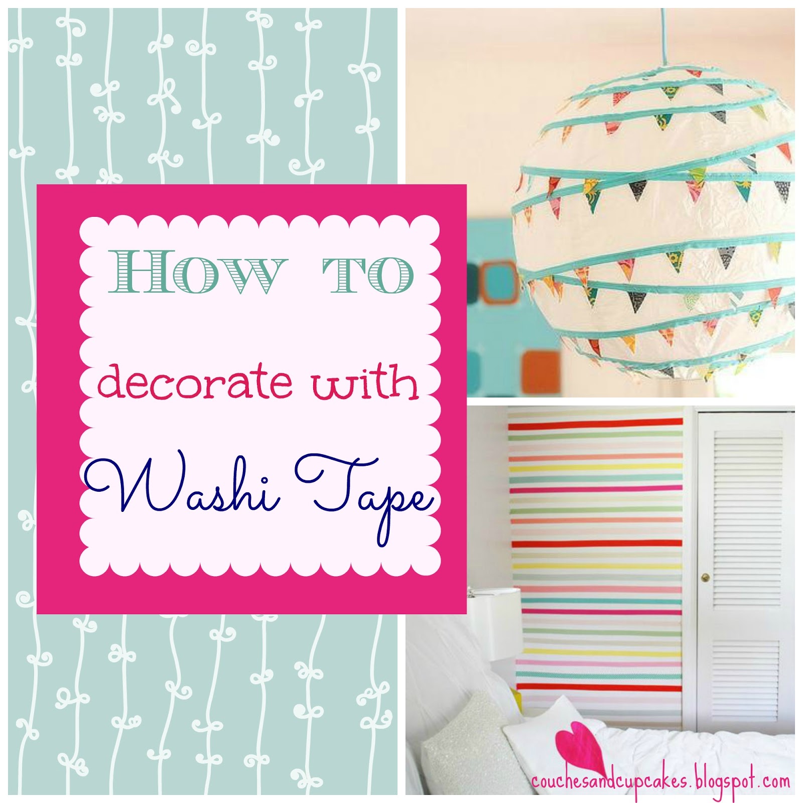 Couches And Cupcakes Greatest Washi Tape Decor Ideas