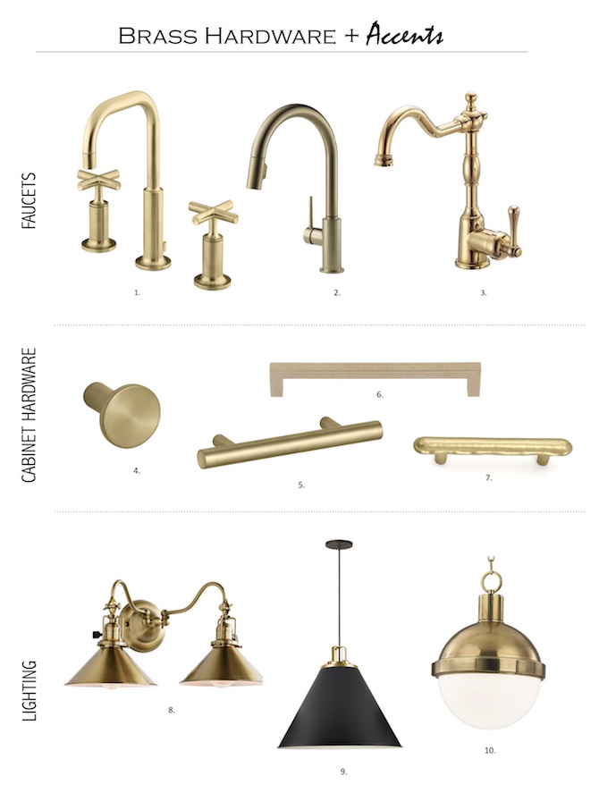 FRANKIE HEARTS FASHION Brass Hardware + Accents