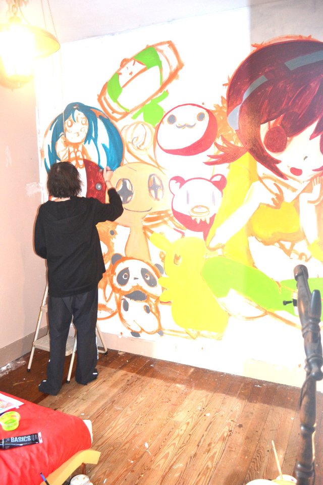 Z. Meunier Art Blog Anime Mural
