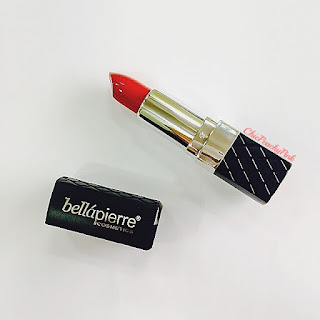 Bellapierre red lipstick