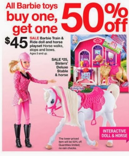 barbie horse target
