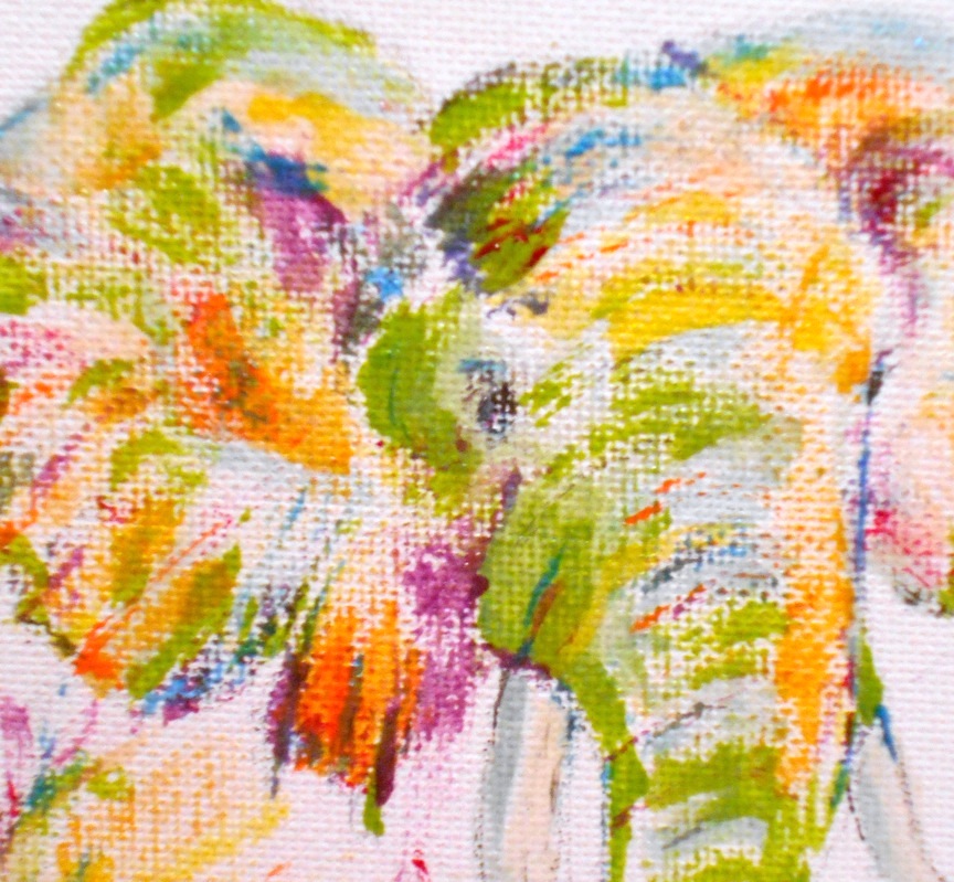 An Elephant A Day 2 0 Elephant No 139 Painting With Nail Polish