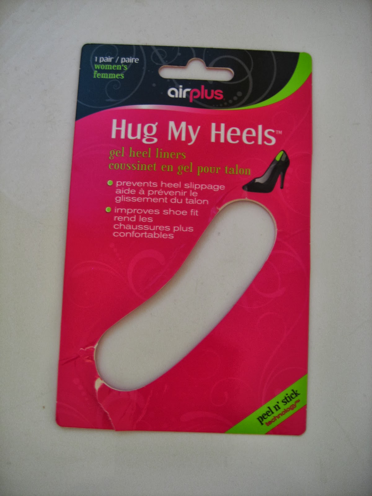 A Beauty Blog. Airplus 'Hug My Heels' Gel Heel Liners