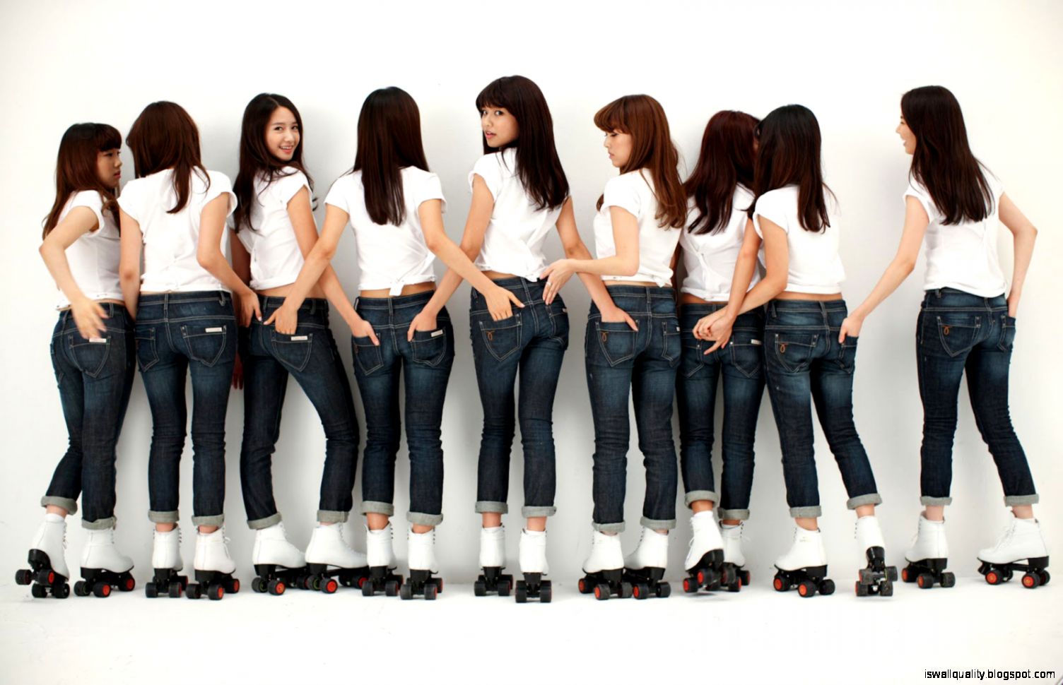 Girls Generation Roller Skates Wallpaper Hd