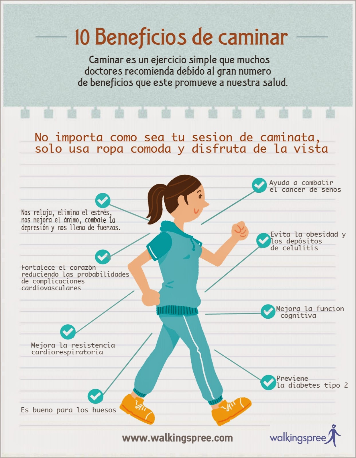 10 Beneficios de caminar | Salud / Bienestar | Pinterest 10 Beneficios de caminar | Salud / Bienestar | Pinterest