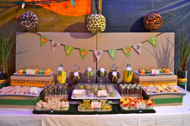 The Inspired Occasion Jungle Safari part two.... the dessert table!