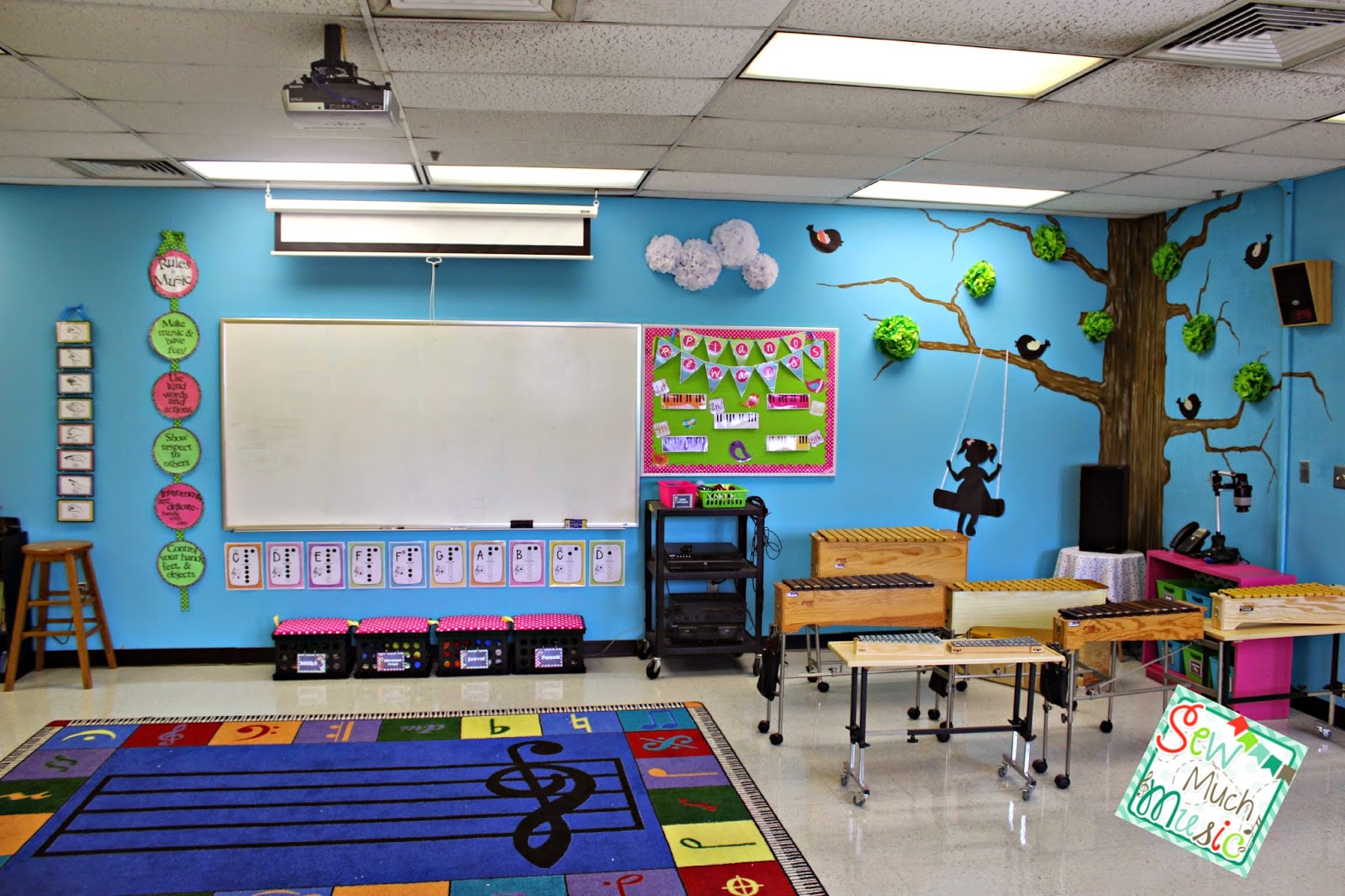 Sew Much Music My Music Room SetUp