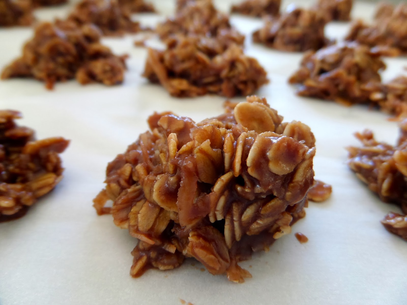 Becki Melvie NoBake Oatmeal Haystacks