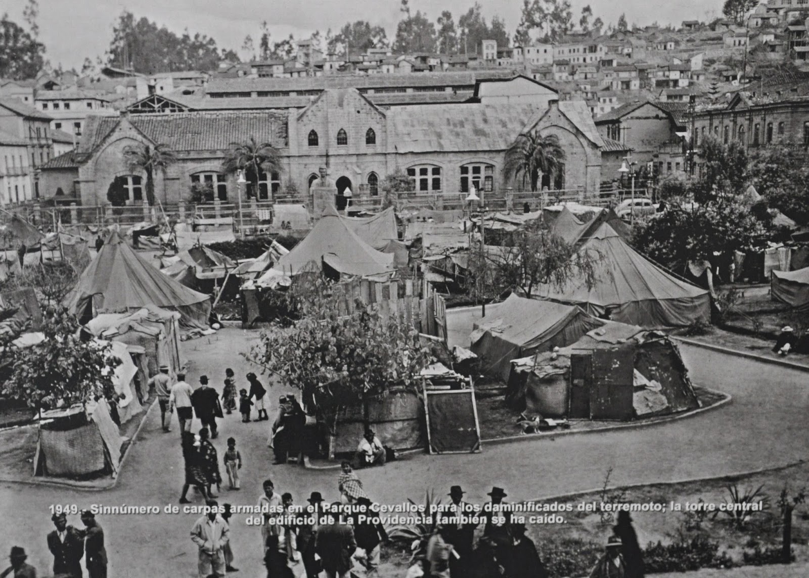 CISEPP RECORDANDO EL TERREMOTO DEL 5 DE AGOSTO DE 1949 EN AMBATO. HOY