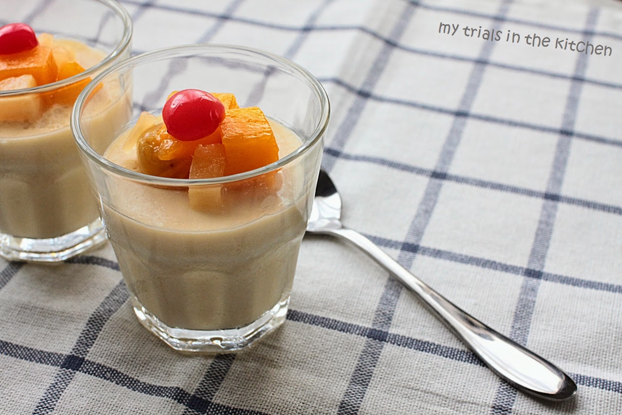 My Trials in the Kitchen Homemade Chilled Soy Bean Pudding