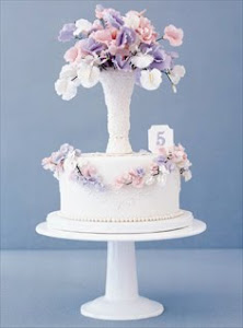 The Knot Table Wedding Cake
