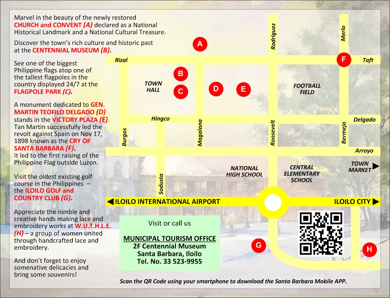 Sta Barbara Iloilo Map Discover. Experience. Enjoy Sta. Barbara, Iloilo