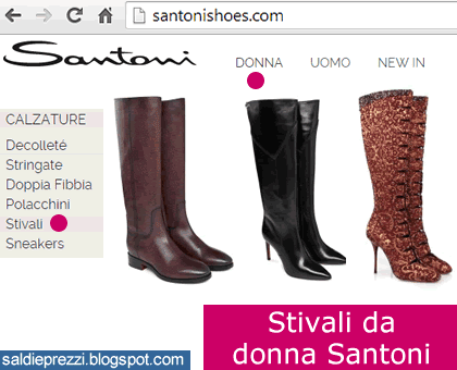 stivali santoni