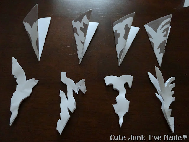 Paper Snowflake Curtain Tutorial - Templates & Cut Outs