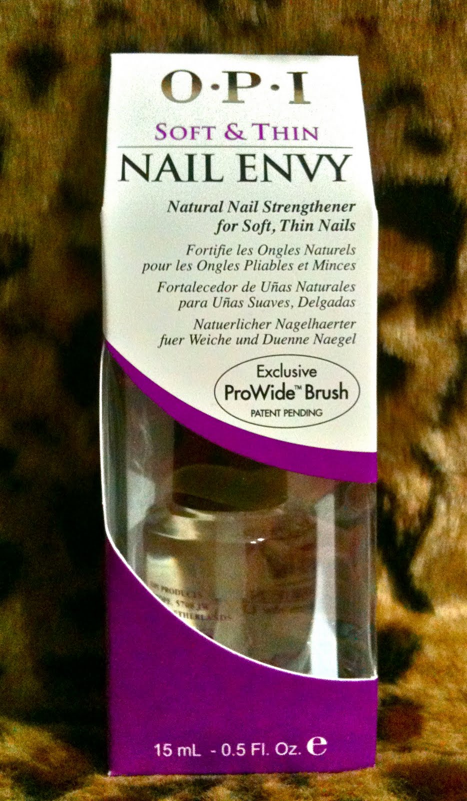 O.P.I Nail Envy Natural Nail Strengthener for Soft Thin Nails, SGD42