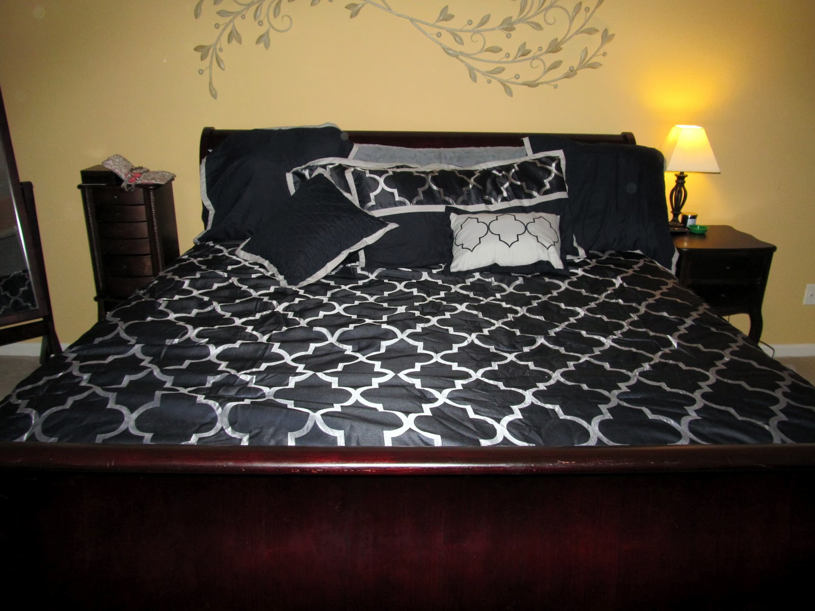 Bit of Blue Sky DIY Painted Curtains