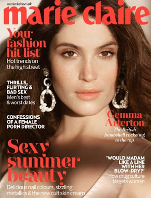 SNEAK PEEK : Gemma Arterton In “Marie Claire"