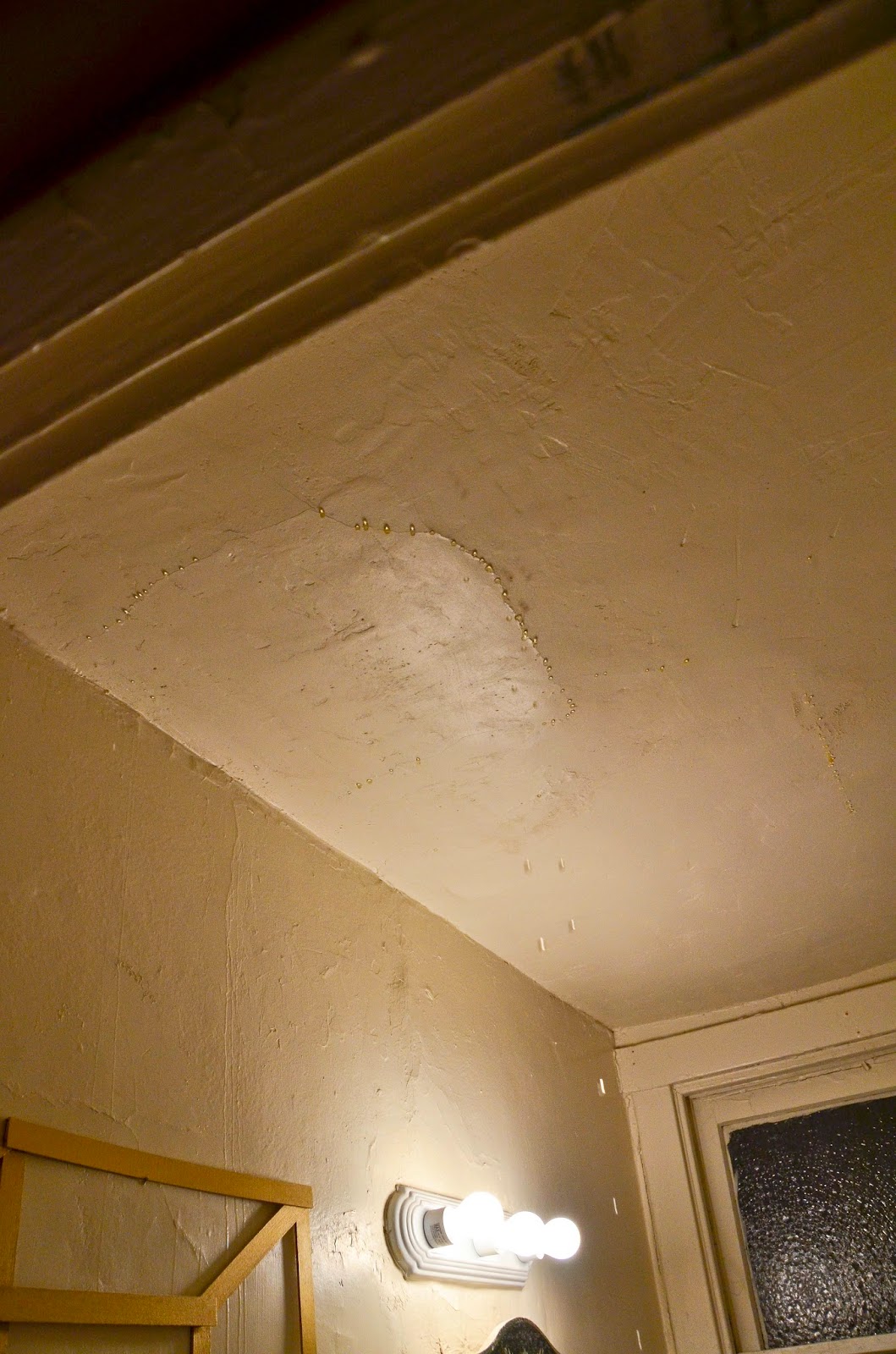 Leaking Bathroom Ceiling November 2014