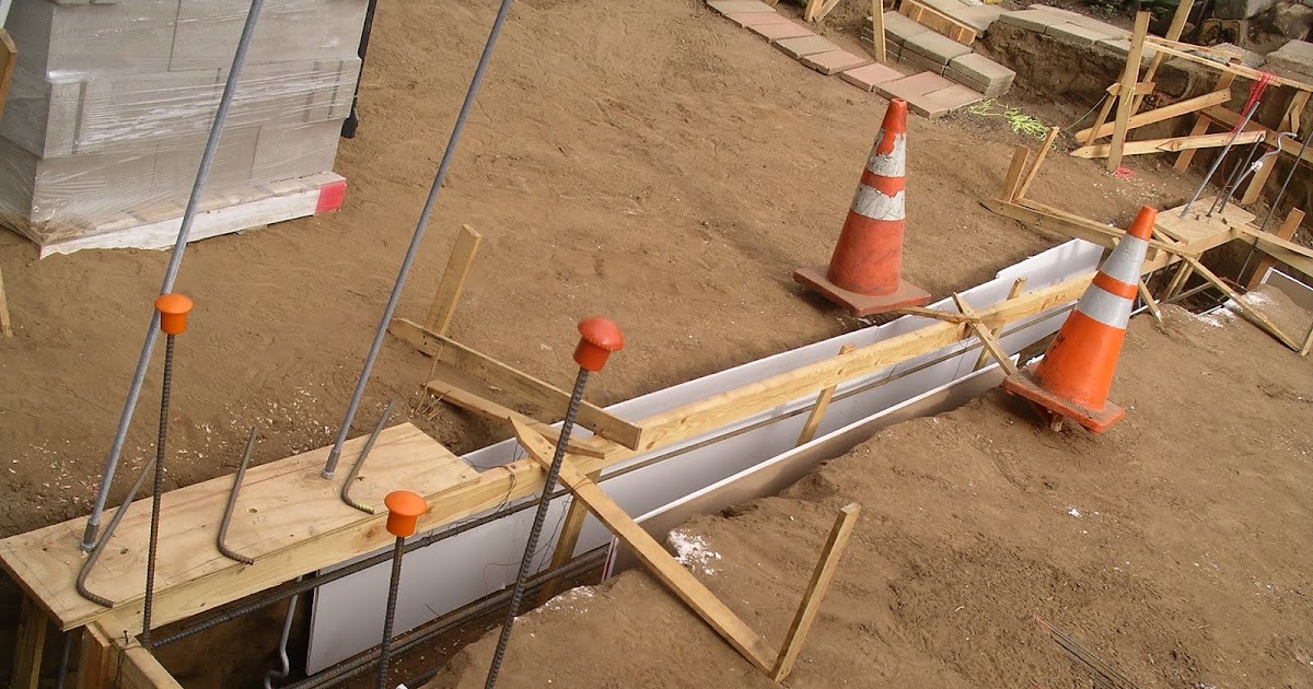 Home Remodeling Step By Step Step 9 Putting Steel in the Footing