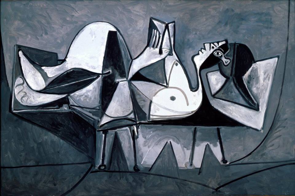 Picasso. Femme Couchée Lisant, 1960