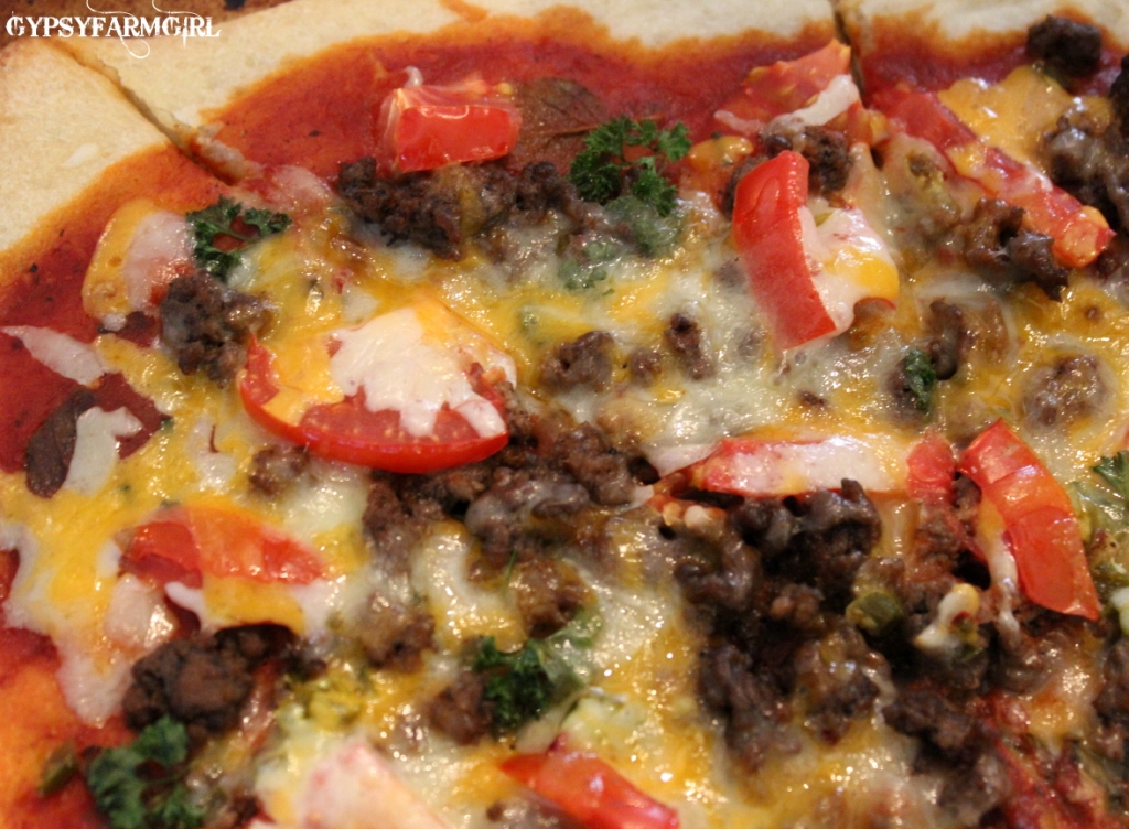 GypsyFarmGirl Farm Fresh Pizza