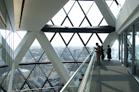 Vista interior del Swiss Re HQ, 30 St Mary Axe