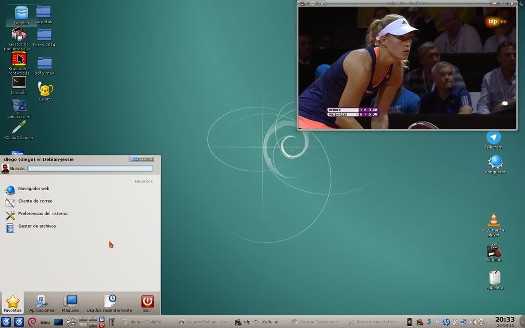 UsuarioDebian Debian 8.0 "Jessie"